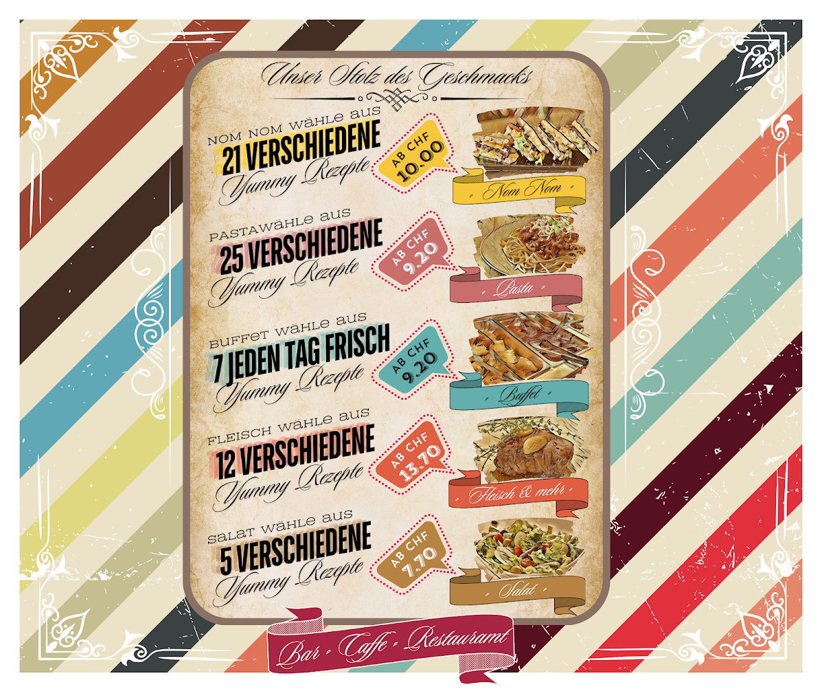 Menu Yummy Rapperswil-1